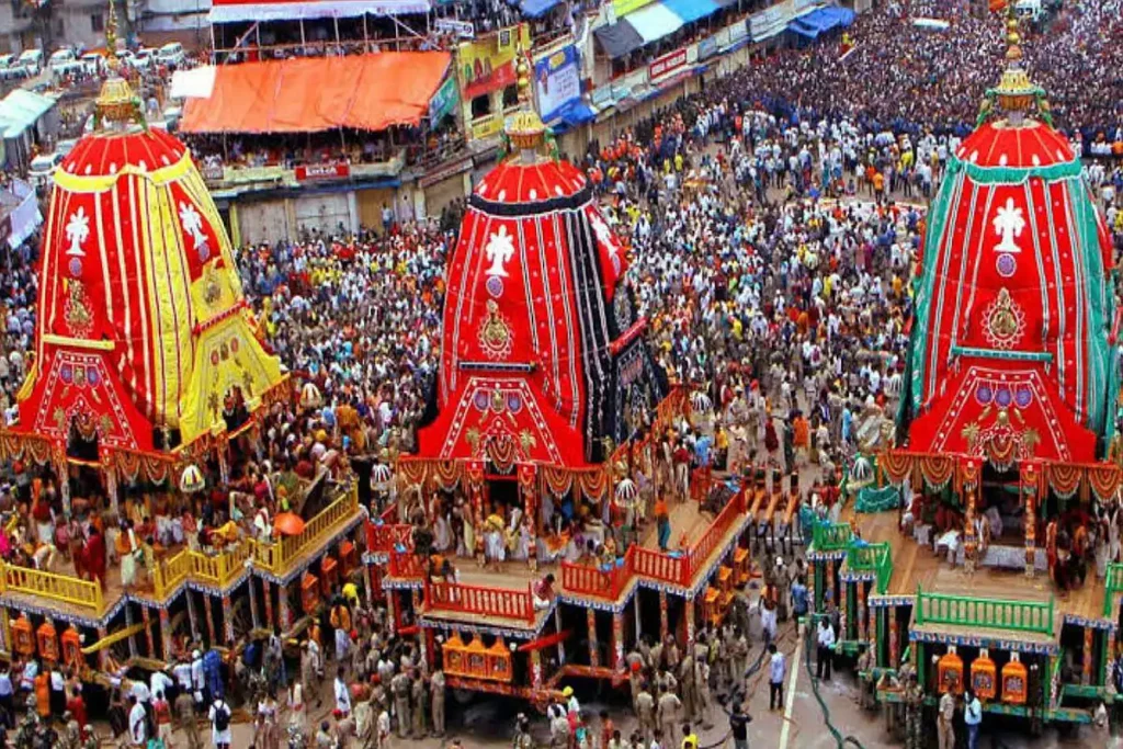 यात्रा का क्रम